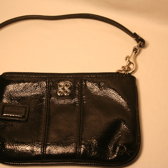 COACH black wristlet - Picture 2 of 6